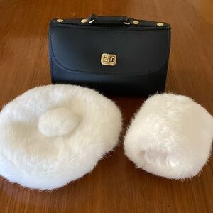 Vintage American Girl Samantha Hat, Muff, Valise